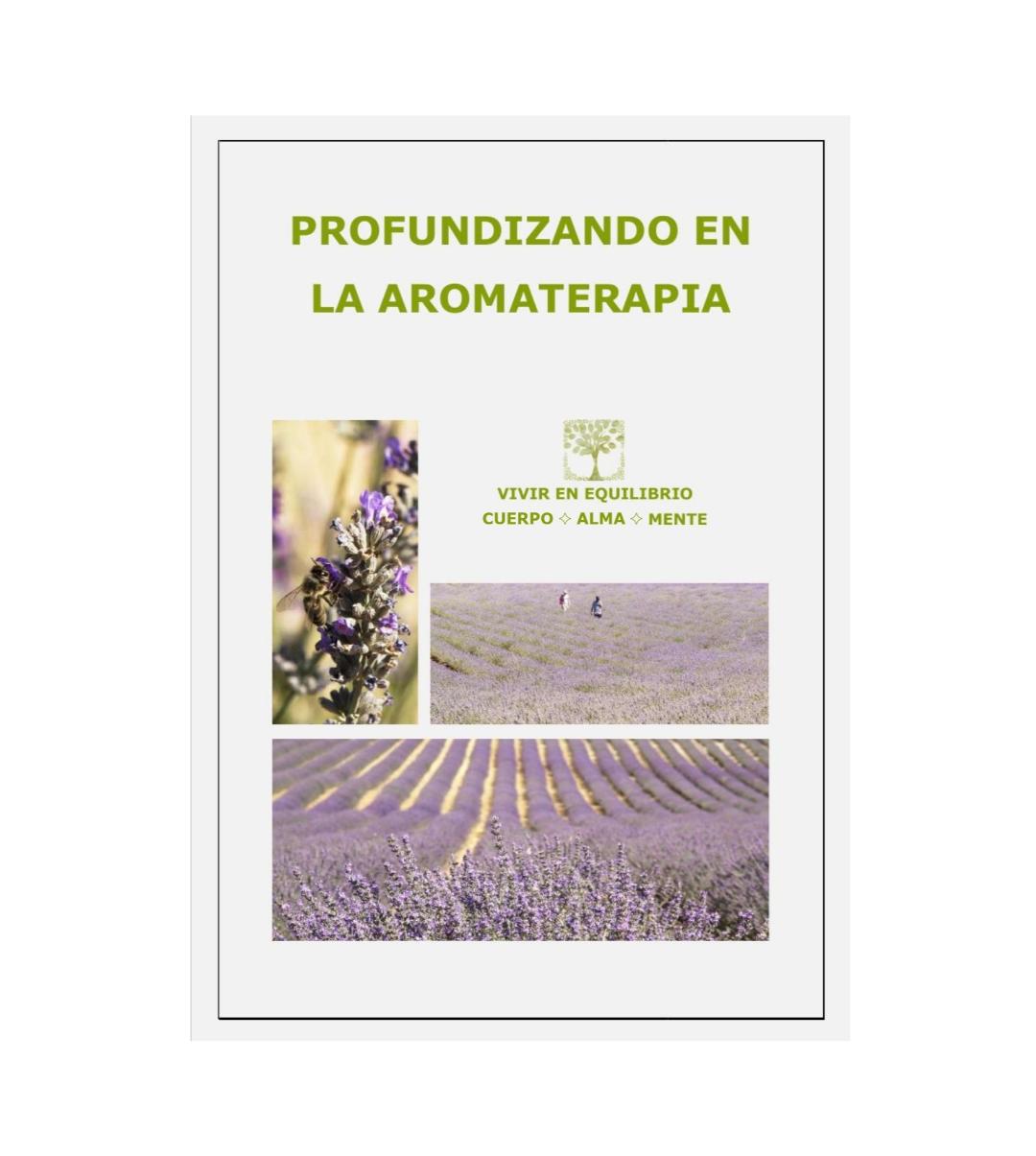 PORTADA PROFUNDIZANDO EN LA AROMATERAPIA