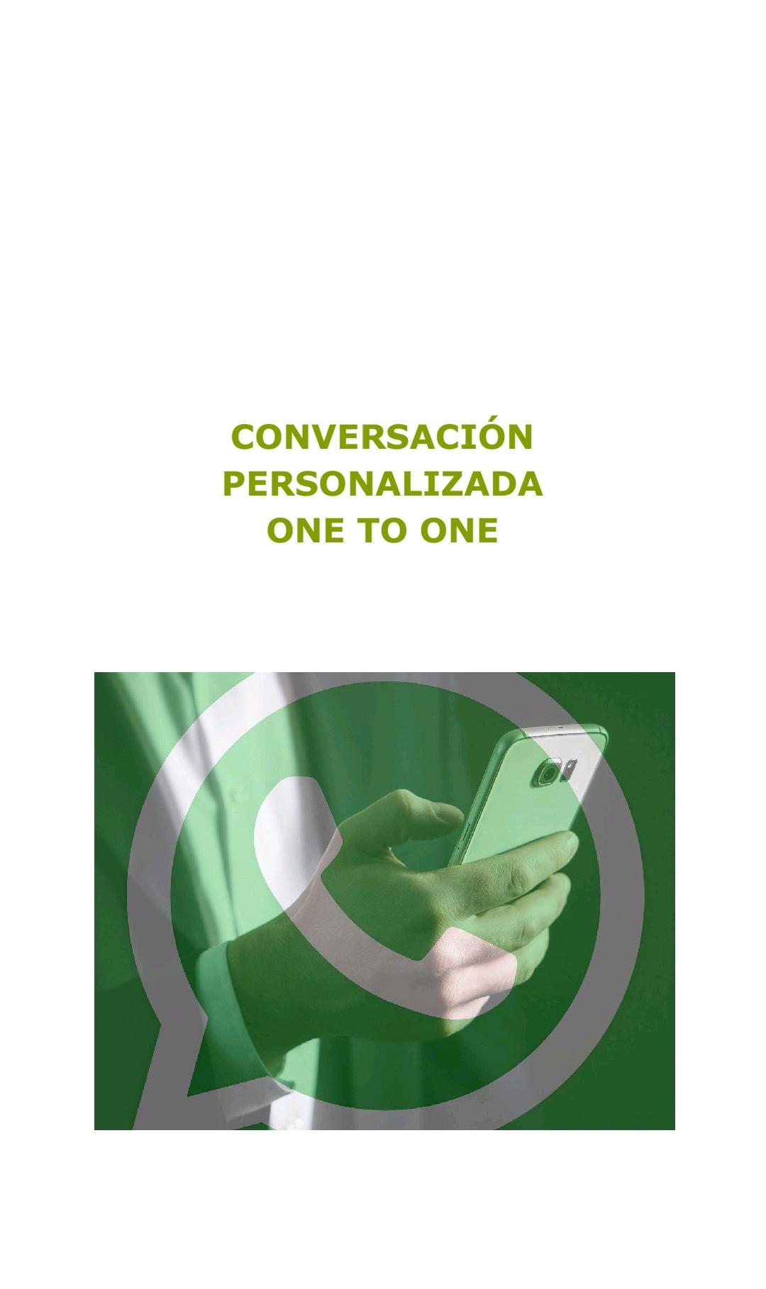 conversación personalizada one to one